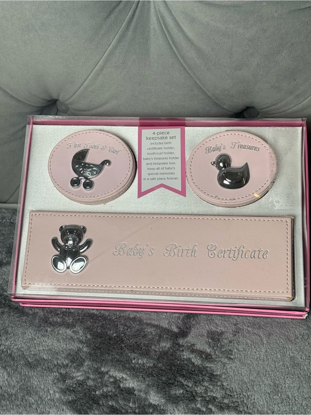 Baby Girl Keepsakes Box Set